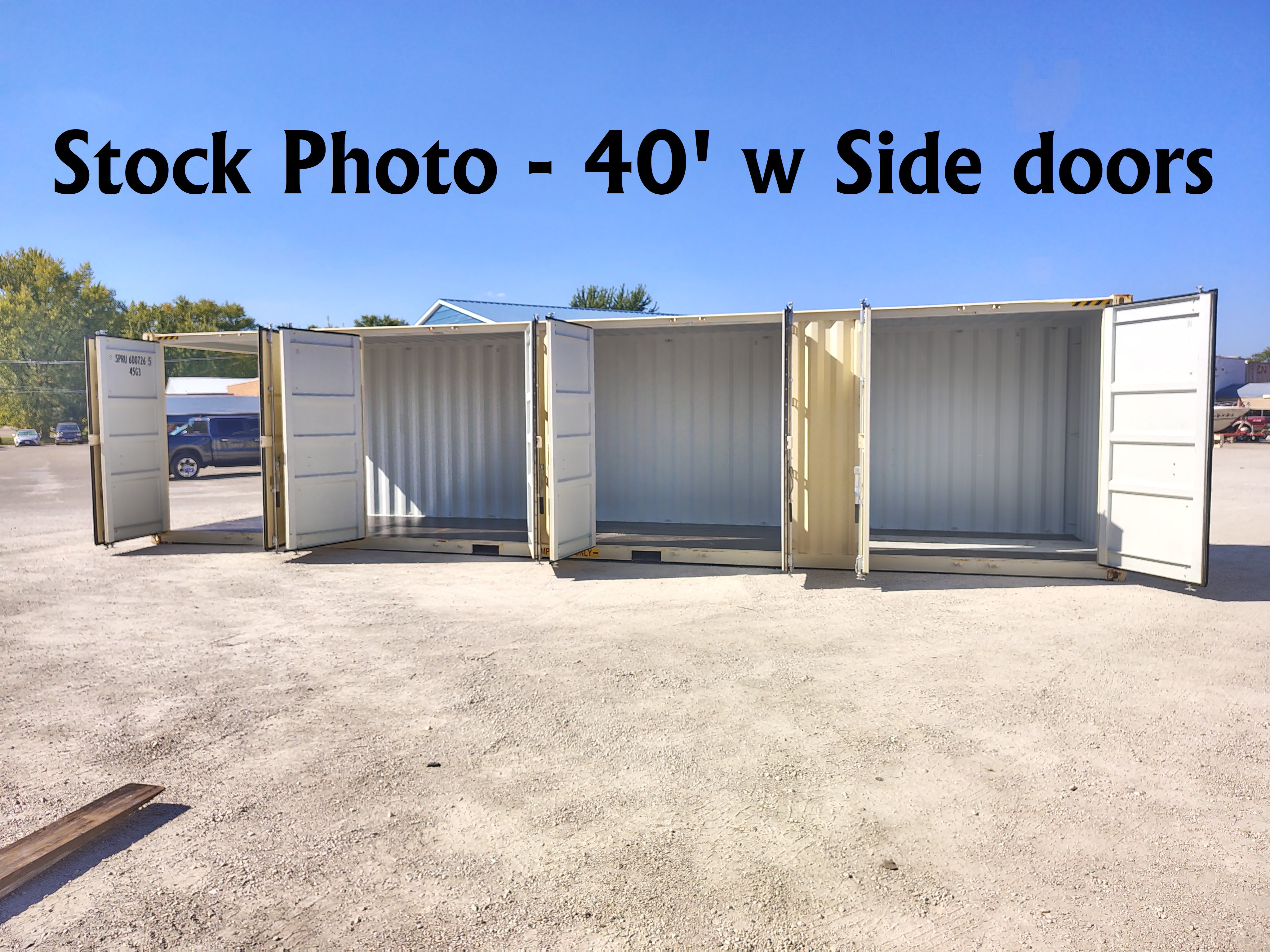 Used 40 Long x 8 Wide - HC Side Doors One Tripper